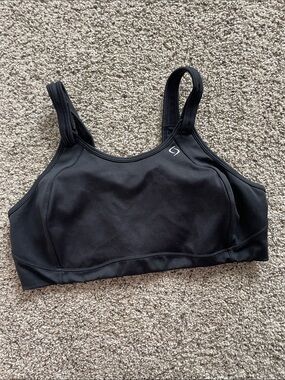 Brooks Moving Comfort Black Fiona Supportive Sports Bra 40D